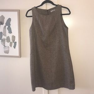 M Brown Wool/Polyester mix dress